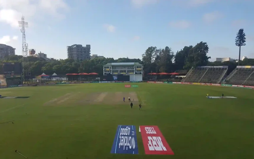 Harare Sports Club Pitch Report
