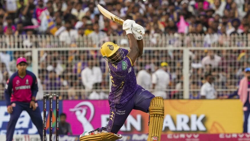 KKR Edge Out RR by 1 Run in a Nail-Biter