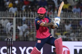 Riyan Parag Scripts History with Six Sixes in an Over Against KKR in IPL 2025
