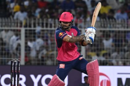 Riyan Parag Scripts History with Six Sixes in an Over Against KKR in IPL 2025