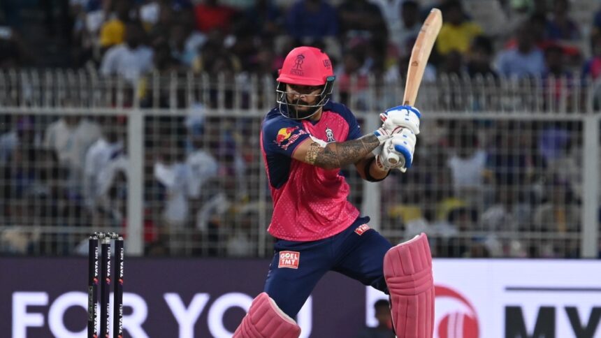 Riyan Parag Scripts History with Six Sixes in an Over Against KKR in IPL 2025