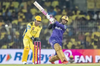 CSK Edge Out KKR in a Thrilling Finish at Eden Gardens
