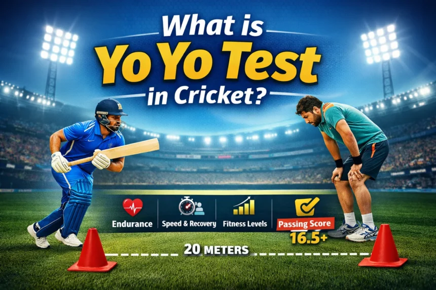 what is yo yo test in cricket