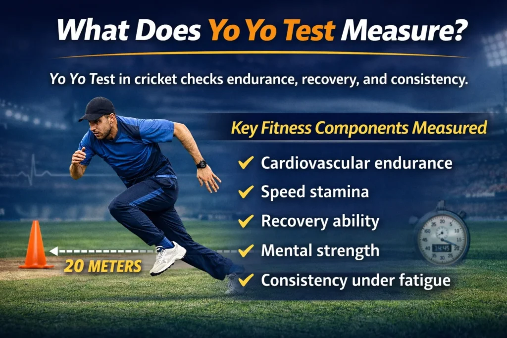 what is yo yo test in cricket