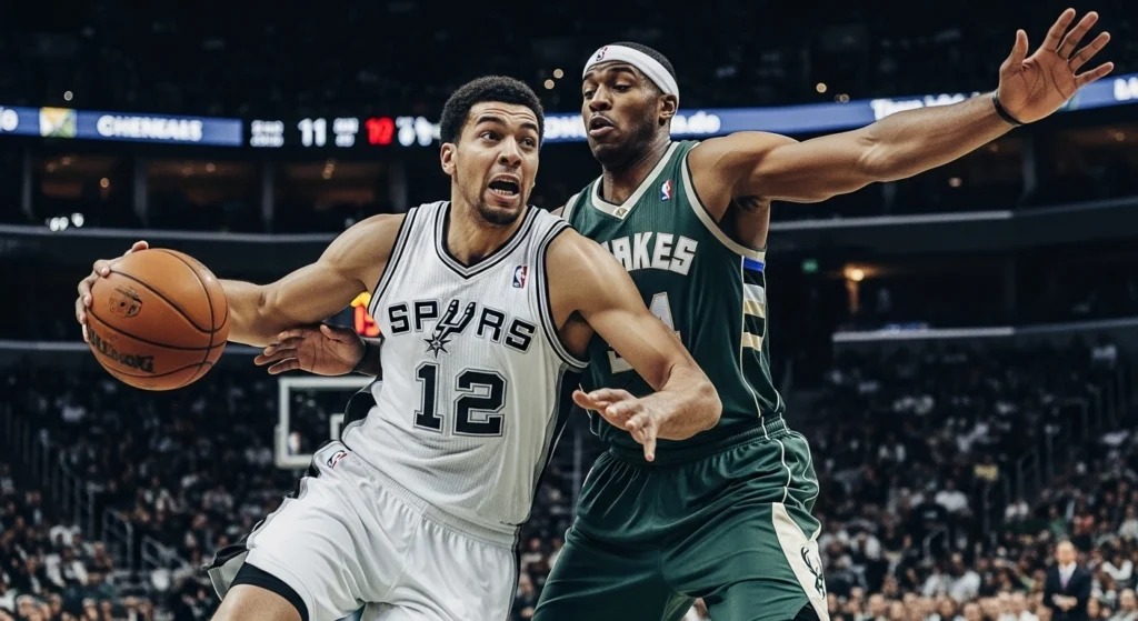 san antonio spurs vs milwaukee bucks match player stats