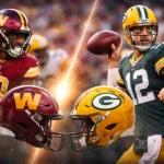 washington commanders vs green bay packers match player stats