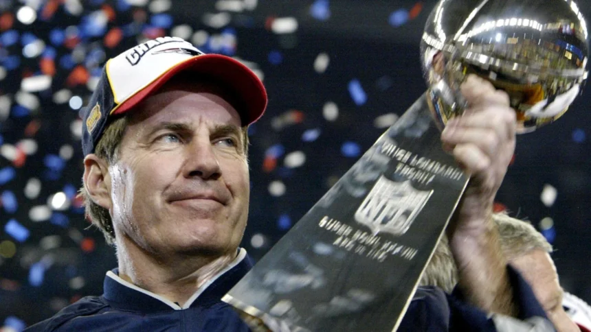 how many super bowl rings does bill belichick have